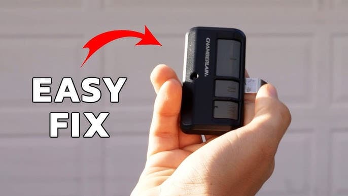 how to reset remote for garage door