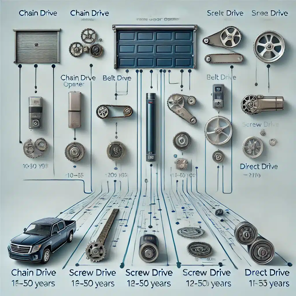 how long do garage door openers last